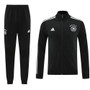Germany 24/25 Men's Black Long Zip Jacket