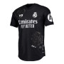 Real Madrid Y-3 23/24 Kid's Goalkeeper Black Shirt and Shorts