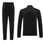 Argentina 24/25 Men's Black Long Zip Jacket