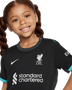 M.SALAH #11 Liverpool 24/25 Kid's Away Shirt and Shorts - LFC Font