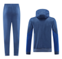 Inter Milan 24/25 Men's Blue Long Zip Hoodie