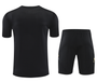 Real Madrid 24/25 Men's Black-Gold Training Shirt