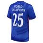 WORLD CHAMPIONS #25 Chelsea 25/26 Stadium Men's Home Shirt