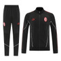 AC Milan 25/26 Men's Black Long Zip Jacket
