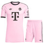 Bayern Munich 25/26 Kid's Pink Goalkeeper Mini-Kit