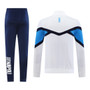 SSC Napoli 25/26 Men's White Long Zip Jacket