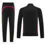 AS Roma 25/26 Men's Black Long Zip Jacket