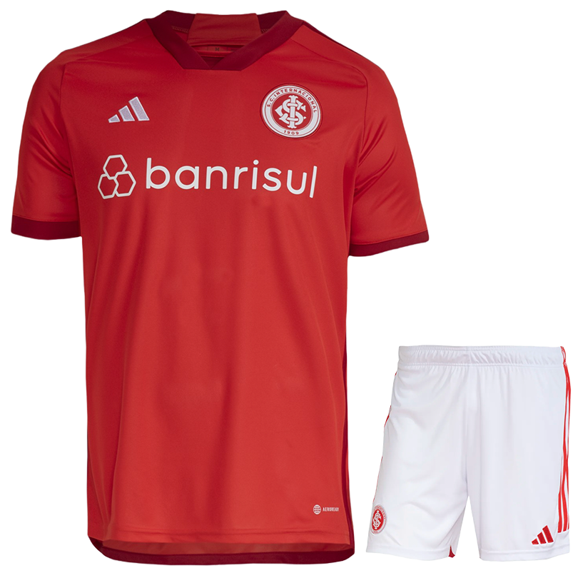 Internacional 23/24 Kid's Home Shirt and Shorts