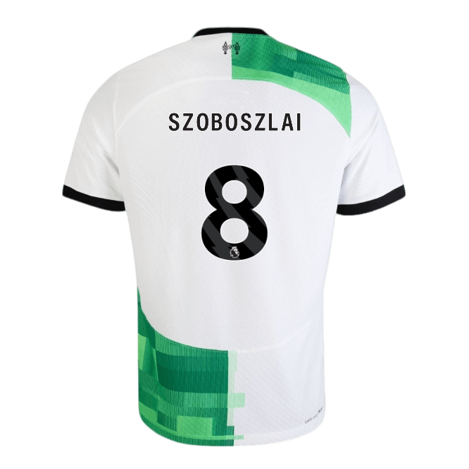SZOBOSZLAI #8 Liverpool 23/24 Authentic Men's Away Shirt - PL Font