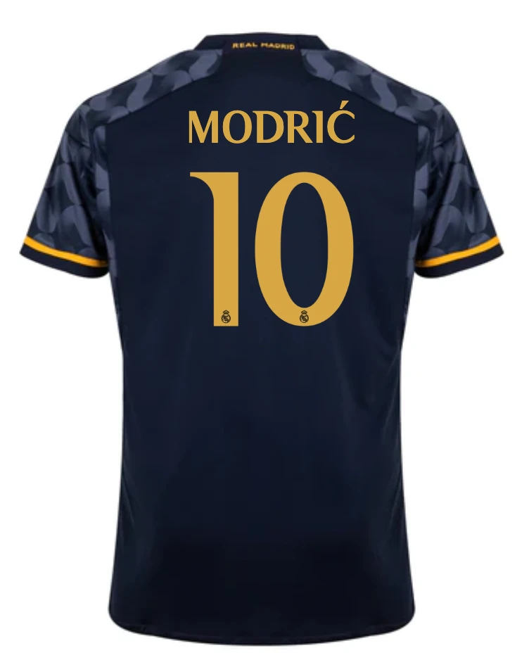 MODRIĆ #10 Real Madrid 23/24 Stadium Men's Away Shirt