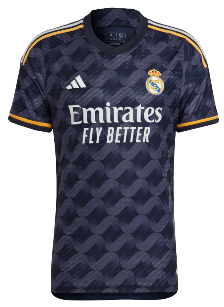 Real Madrid 23/24 Authentic Men's Away Shirt