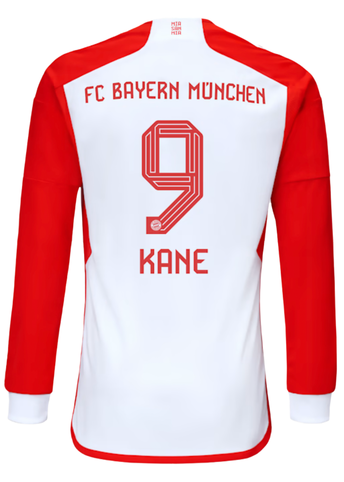 KANE #9 Bayern Munich 23/24 Men's Home Long Sleeve Shirt