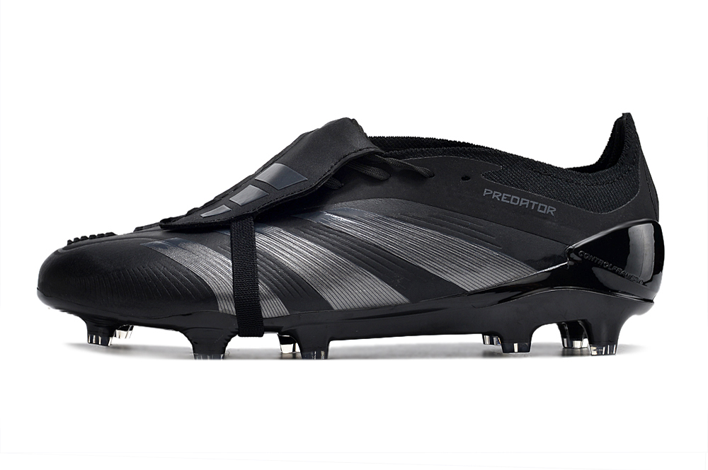 adidas Predator Elite FG Fold-Over Tongue - Black