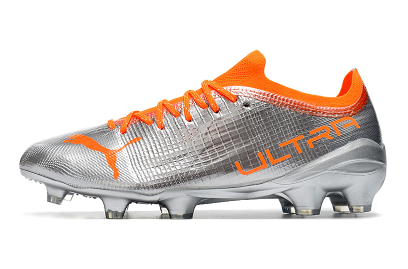 Puma Ultra 1.3 FG/AG - Silver/Orange