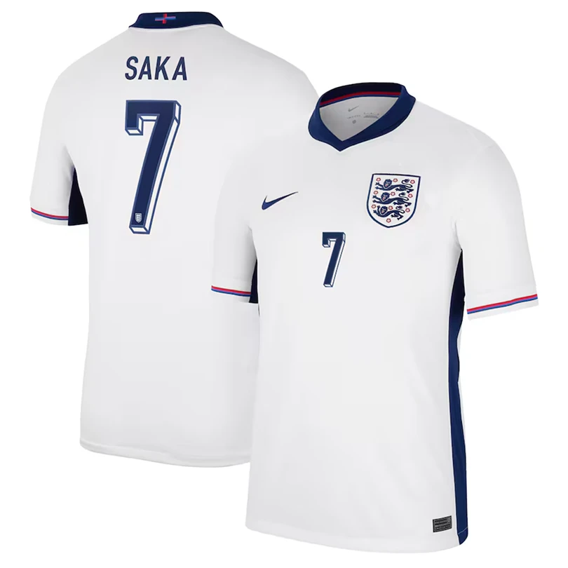 SAKA #7 England 2024 Stadium Men's Home Shirt
