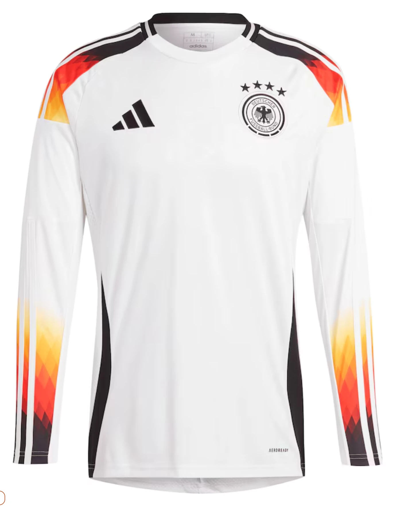 Germany 2024 Men's Home Long Sleeve Shirt
