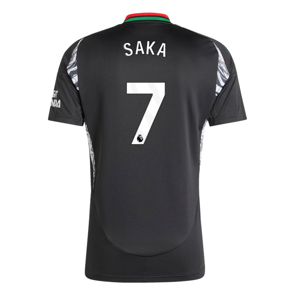 SAKA #7 Arsenal 24/25 Stadium Men's Away Shirt - PL Font