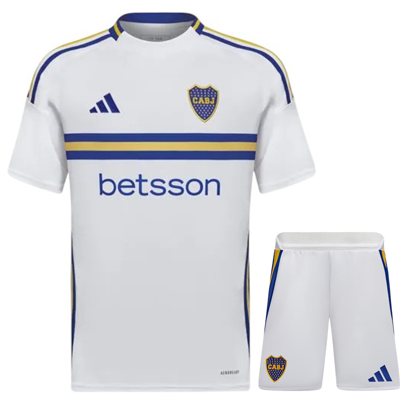 Boca Juniors 24/25 Kid's Away Shirt and Shorts