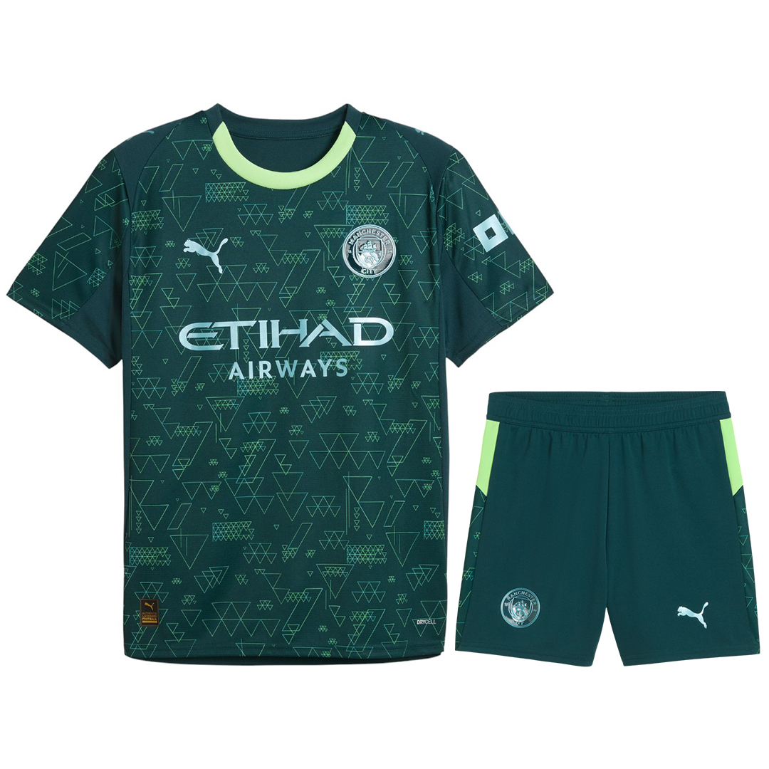 Manchester City 25/26 Kid's Fourth Mini-Kit