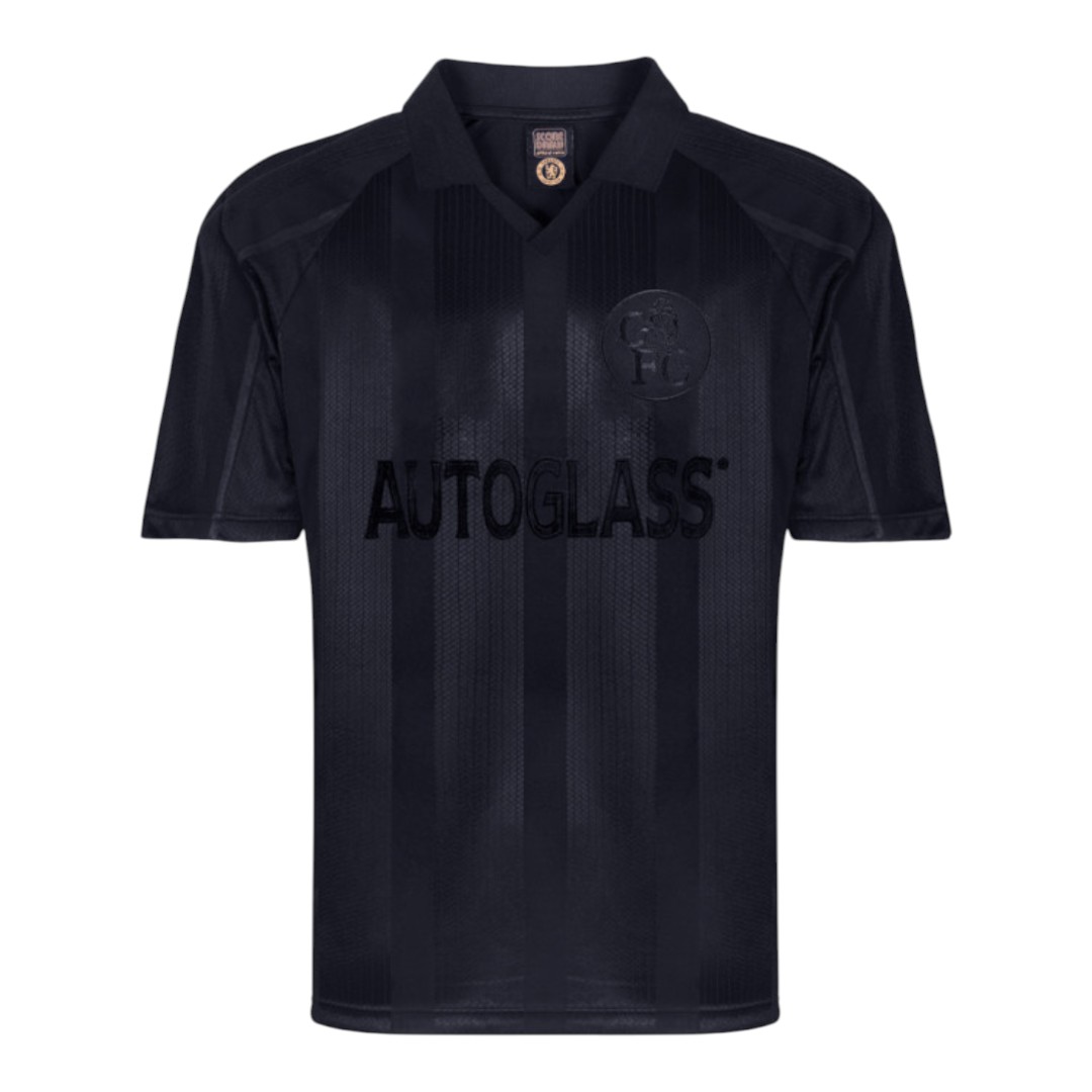 Chelsea 1998 Men's Black Out Retro Shirt