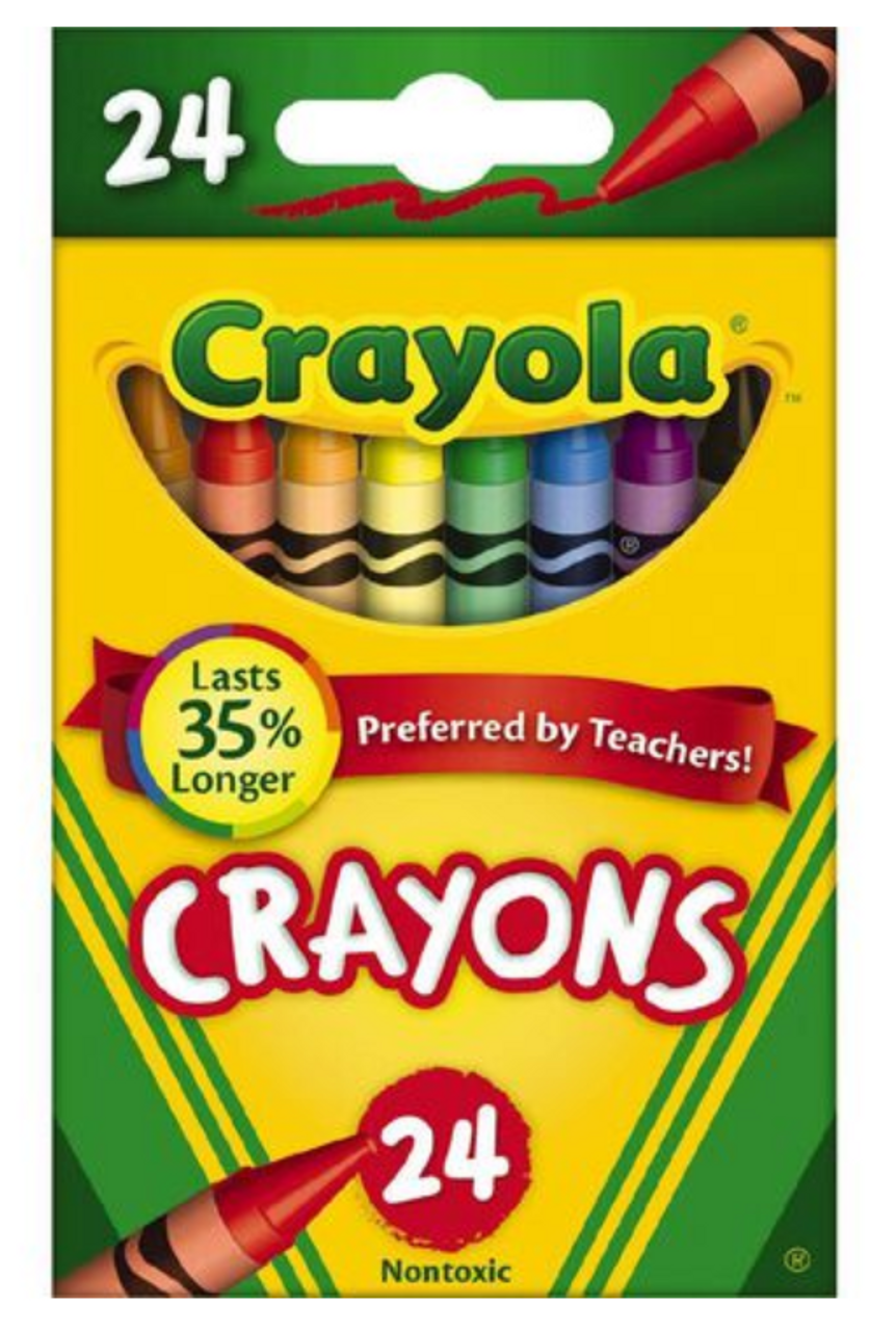 Retsol Hard Unwrapped Crayons - Mixed Bundle of 10 – The School Shop NZ