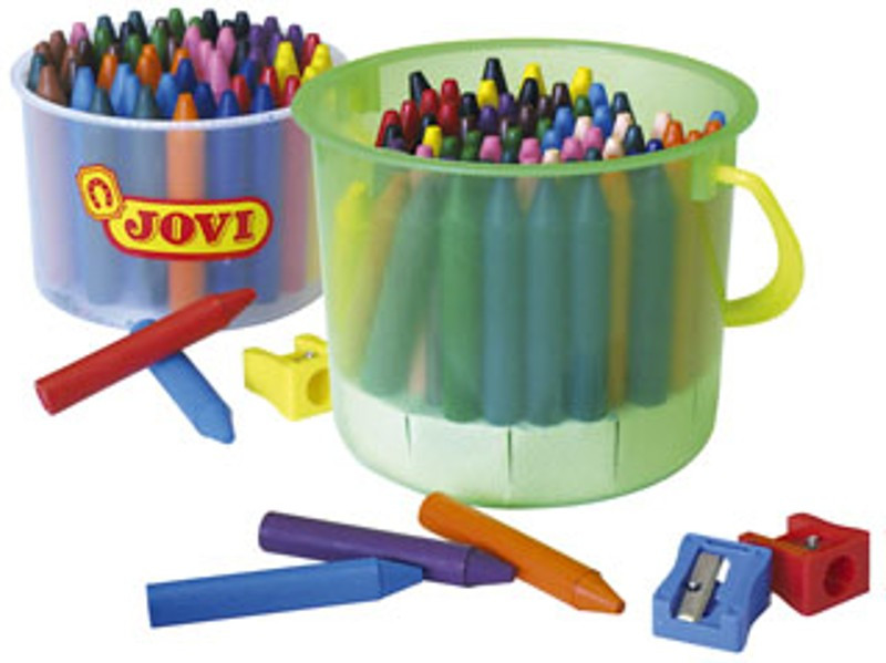 JOVI WAX CRAYONS, TUB 60 Qizzle