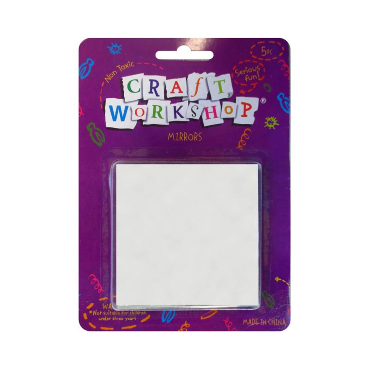 Square Craft Mirrors