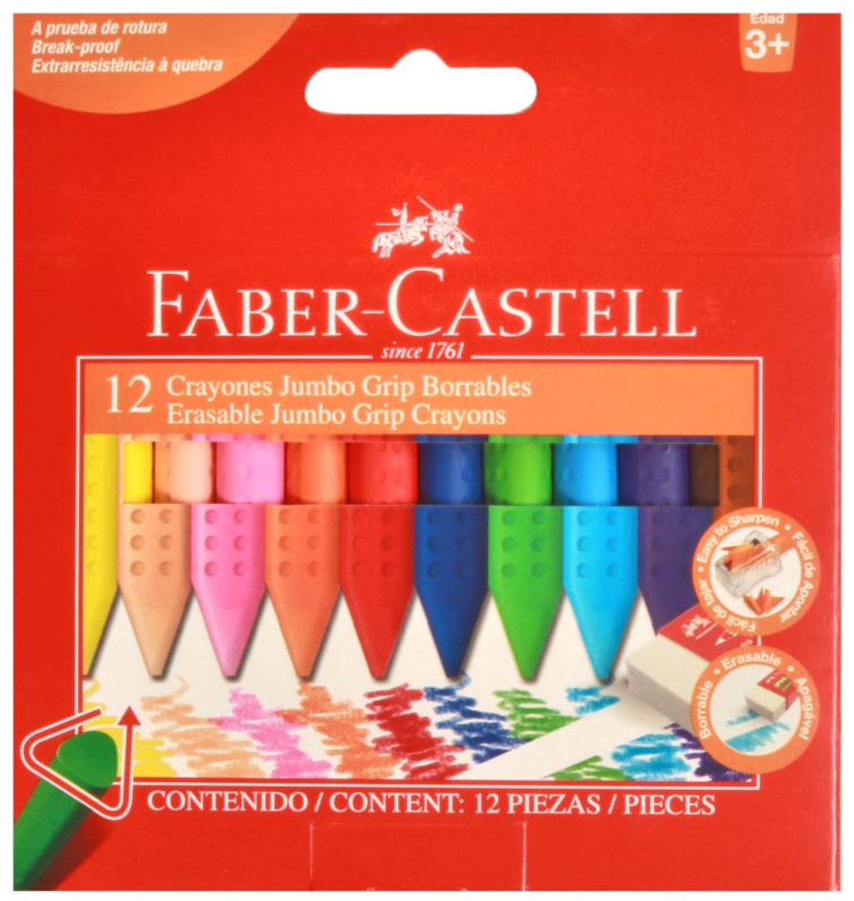 Crayons graphite FABER-CASTELL « Jumbo Grip » - VBS Hobby