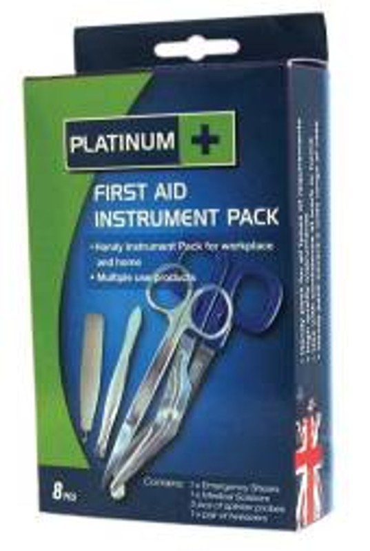 FIRST AID INSTRUMENT PACK, 8 PIECE - Qizzle