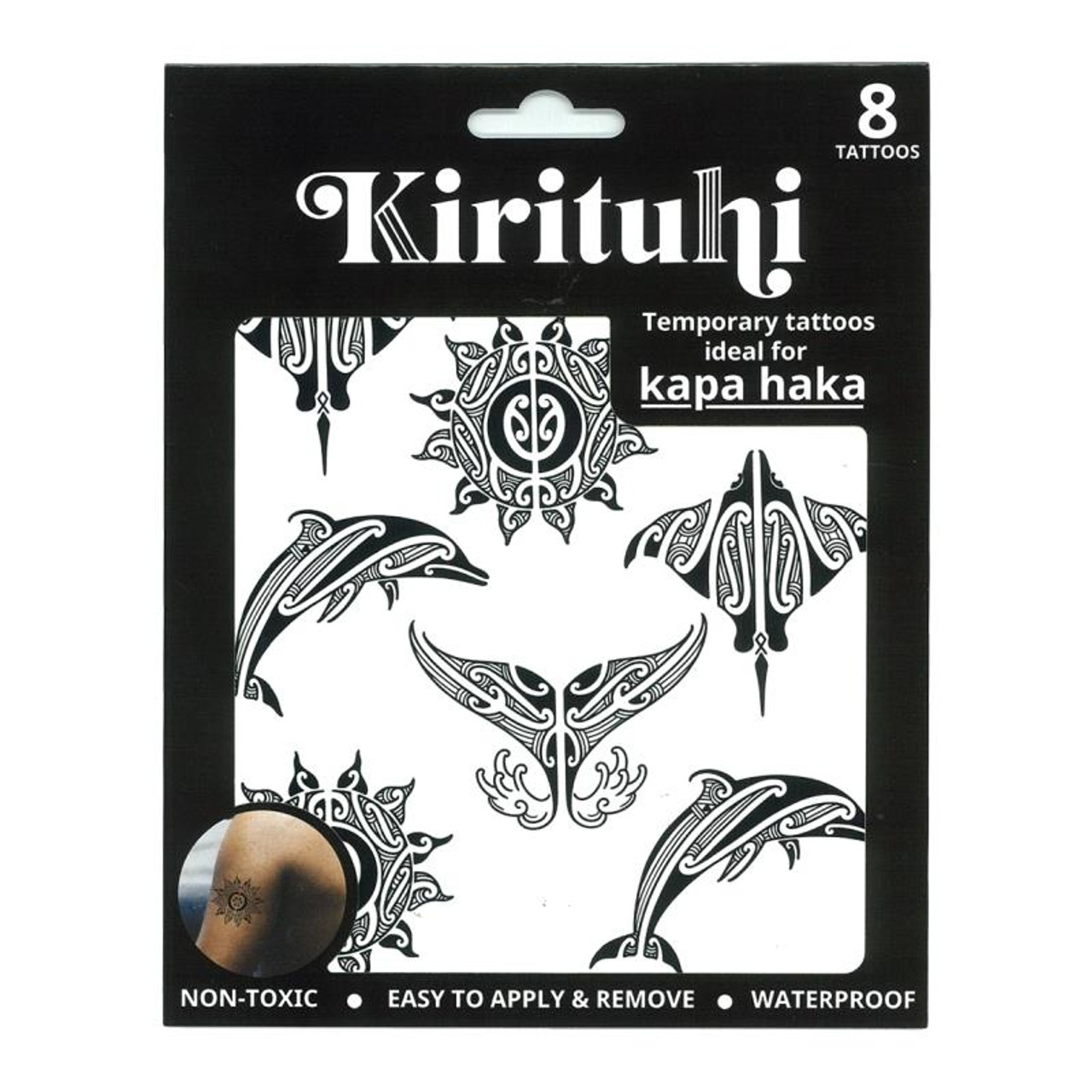 Hình xăm Maori 3 (0821) – Mr.TATTOO