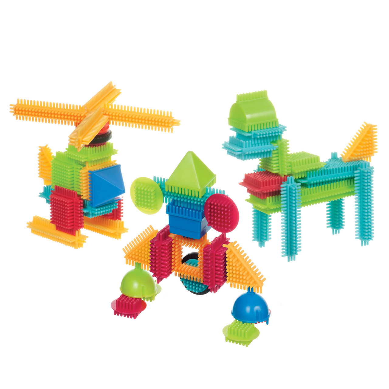 BRISTLE BLOCKS BASIC BUILDER BOX, 56PC Qizzle