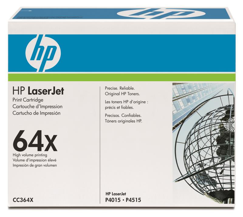 2-Pack High Yield Black Toner Cartridges CC364X For HP LaserJet P4015 Series Printers