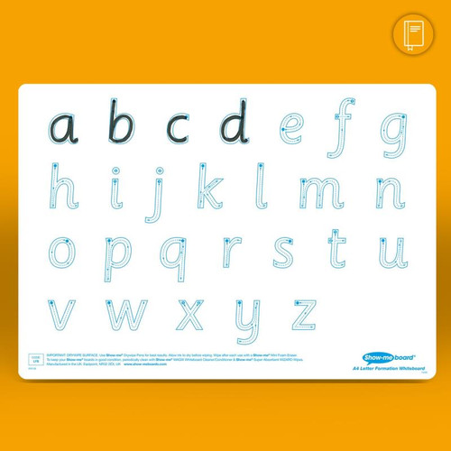 SHOW-ME LETTER FORMATION BOARDS, CLASSPACK 35