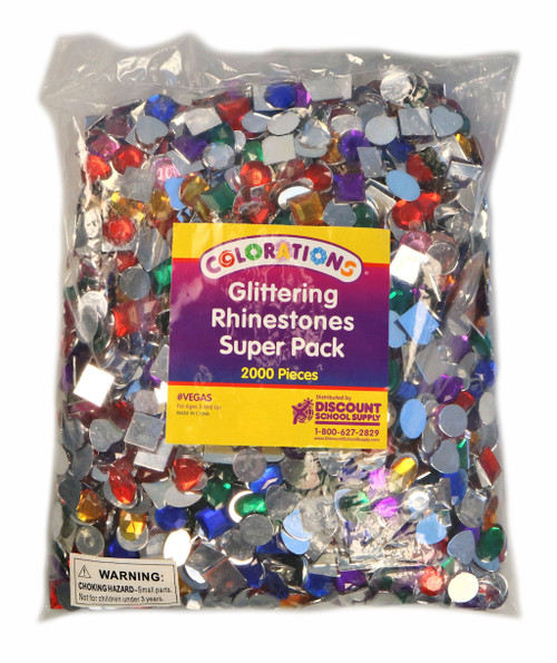 RHINESTONE SUPER PACK 2000 PCS