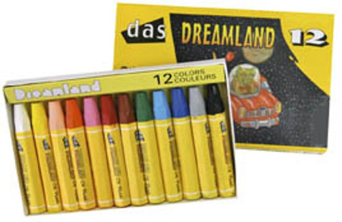 Das Dreamland Water Soluble Oil Pastels Assorted Colours, Pack of