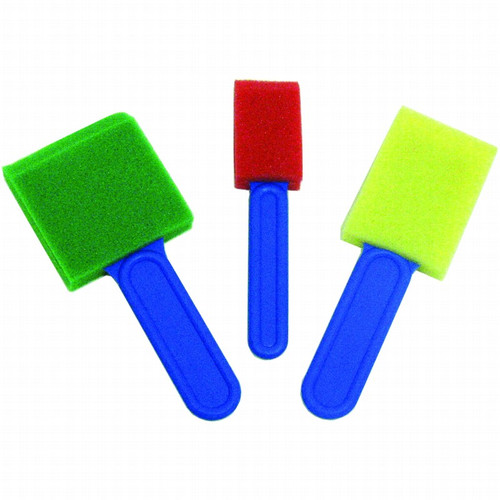 SPONGE PAINTING BRUSHES, SET 3