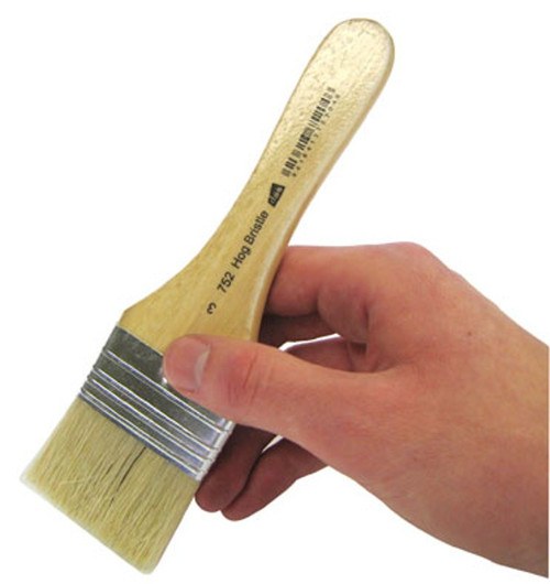 1180 Hog Taklon Fan Brush - #4 – Seymour Art Supplies NZ