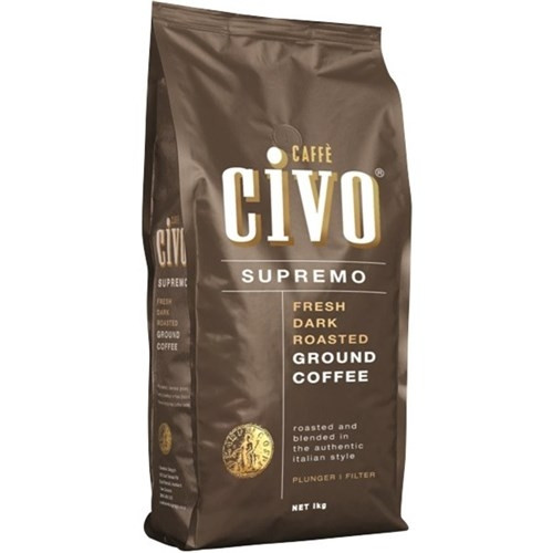 CAFFE CIVO GROUND COFFEE SUPREMO 1KG