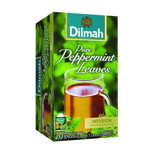 DILMAH TEABAGS PEPPERMINT, PACK 20