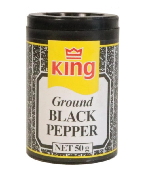 GROUND BLACK PEPPER 50GM