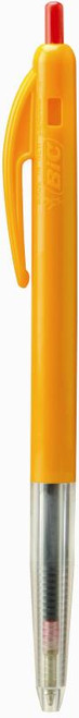 BIC CLIC FINE BALLPEN, EACH (RED)