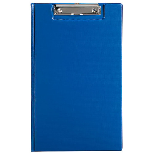 PVC CLIPBOARD WITH FLAP FOOLSCAP