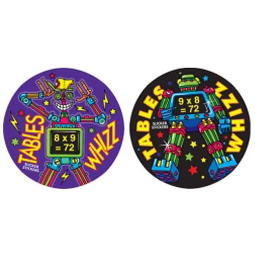 TABLES WHIZZ STICKERS