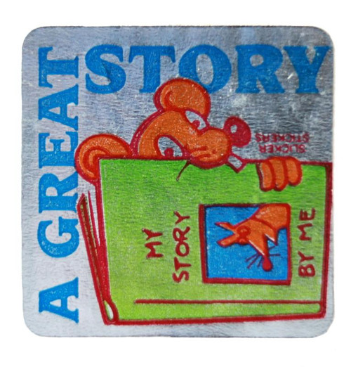 A GREAT STORY METALLIC STICKERS PKT 100