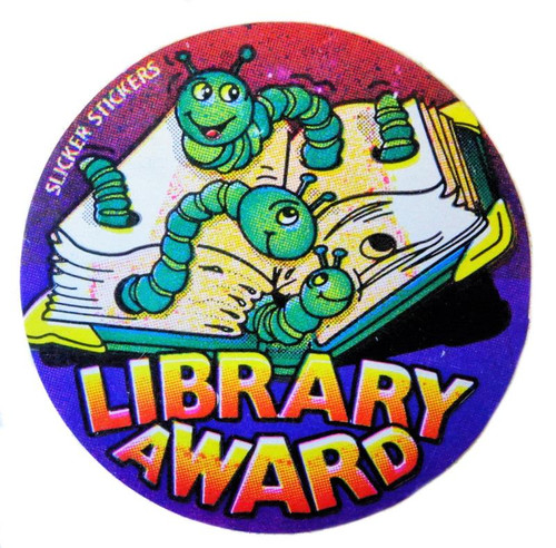 LIBRARY AWARD STICKERS PKT 100