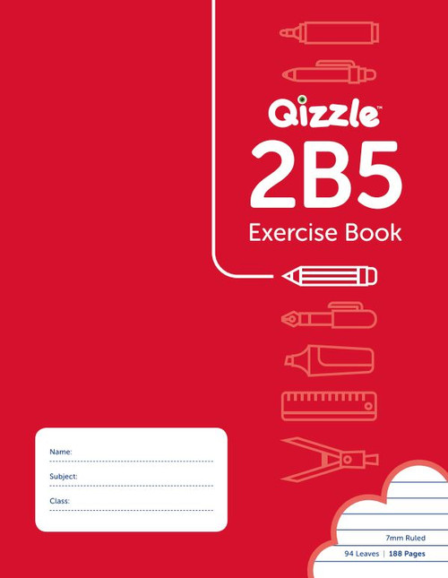 2B5 QIZZLE HARDCOVER BOOK