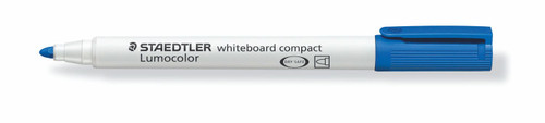 STAEDTLER 341 COMPACT WHITEBOARD MARKER, BLUE