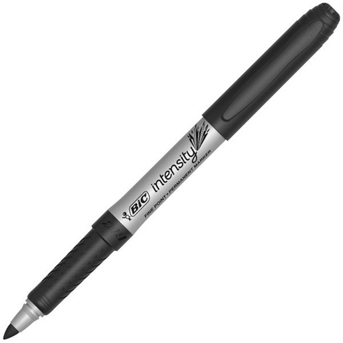 BIC INTENSITY FINE PERMANENT MARKER, BLACK