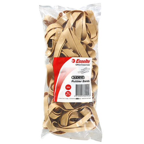 RUBBERBANDS NO 107 15 X 180MM, 500GM