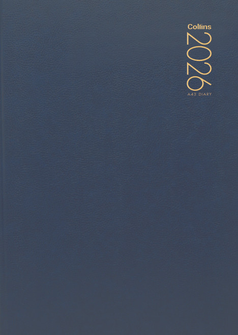 2026 A43 WEEK TO VIEW DIARY (NAVY)